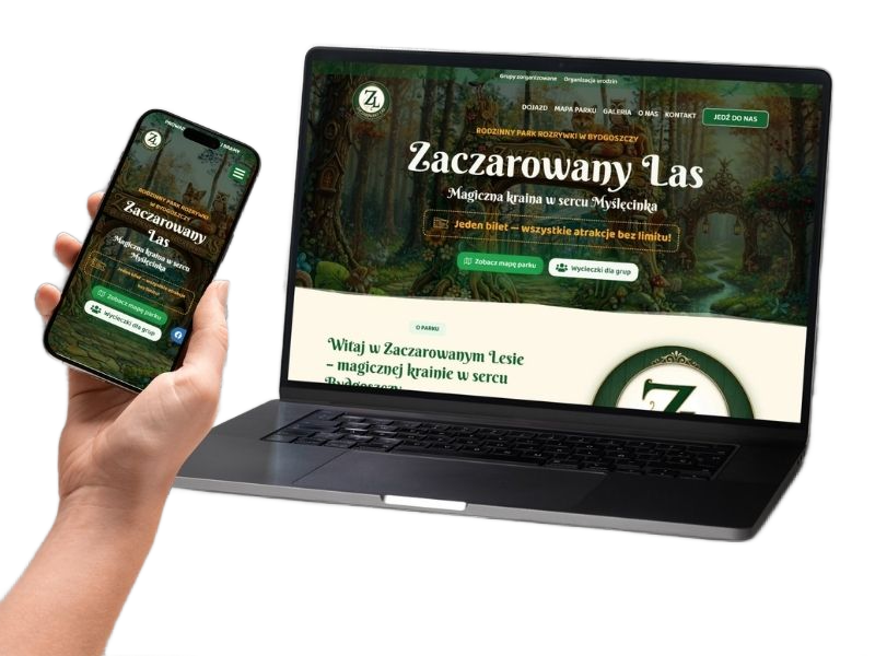 realizacja zaczarowany las